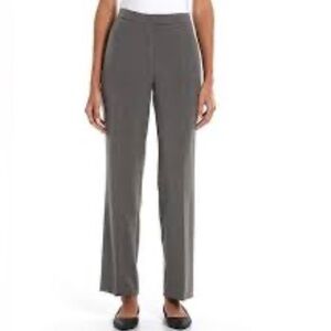Rafaela Grey Rayon Stretch High Waist pant! Nice! Tiny‎ Micro Ribbed pattern